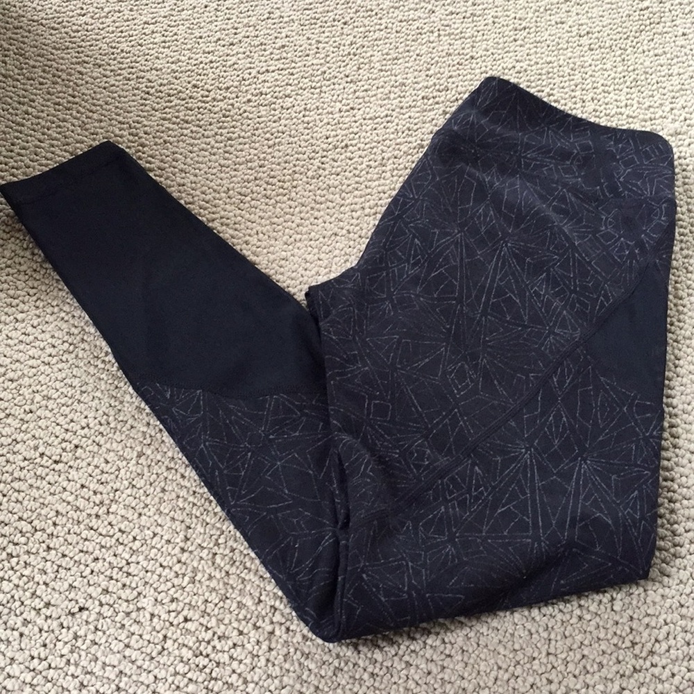 Zella Legging Tights With Mesh